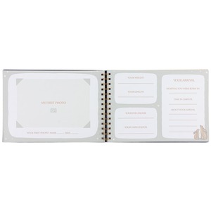 Baby Milestone Memory Book - Blue by Kingsbury Gifts