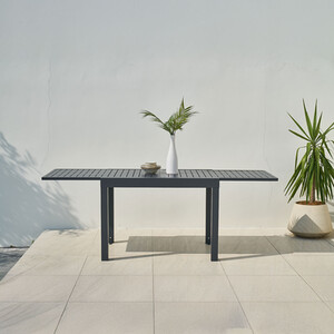 Madison Extension Table - Black by Outdoor Essentials