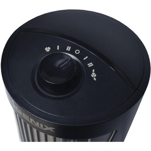 Igenix 12 Inch Mini Tower Fan Black - Black by Igenix