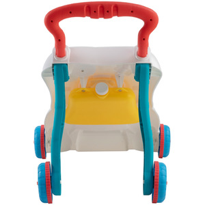 Kidkid 2-in-1 Baby Walker with Music and Light - Red by Kidkid