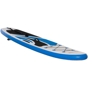 Outsunny 10ft Inflatable Paddle Stand Up Surfing Board - Blue by Outsunny