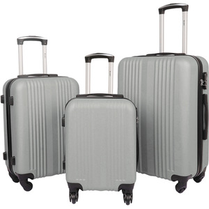 Delta Stripe 3 Piece Luggage Set by Groundlevel