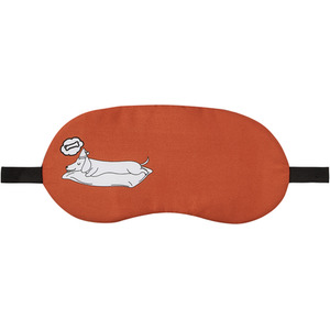 Sleepy Animal Hot and Cold Gel Packs Soothing Eye Mask - Brown / Dachshund by Ultra