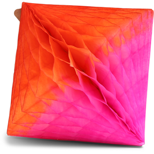 Honeycomb Diamond Two-Tone - Pink