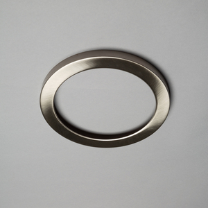 Darly LED 18 Watt Flush Ceiling or Wall Light - Satin Nickel by Litecraft