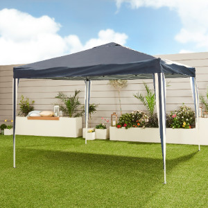 3x3m Blue Pop-Up Gazebo by Outdoor Essentials