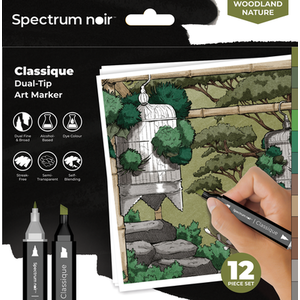 Spectrum Noir Classique 12 Pack - Woodland Nature by Spectrum Noir