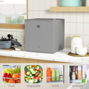 HOMCOM 46 Litre Table Top Fridge Mini Fridge with Chiller Box by HOMCOM