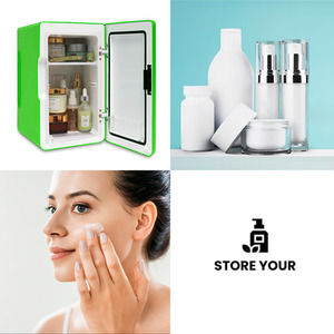 Koolatron Mini Fridge 6L CoolerWarmer - Green by Koolatron