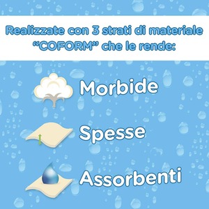 Pure Baby Wipes Perfume-Free with Water and Skin Loving Natural Fiber - Blue / 24 by Huggies