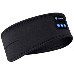 Soft Wireless Sleeping Headband - Black