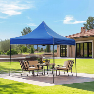 Folding Gazebo 3 x 3m - Blue