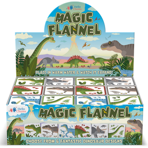 Dinosaur Magic Flannel - Multi Coloured by Hello Chums
