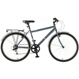 Falcon Explorer 19-inch Hybrid Bike - Grey & Blue by Falcon