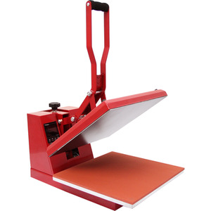 50cm Clam Heat Press, Vinyl Cutter, Printer, Weeding Pack - Red by PixMax