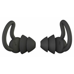 Reusable Noise Cancelling Earplugs - Black / 2 Tier