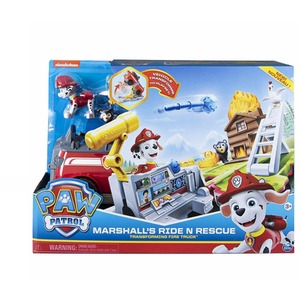 Marshalls Ride n Rescue Transforming 2-in-1 Playset and Fire Truck - Multi by Paw Patrol