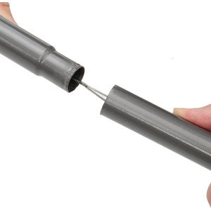 Outdoor Camping Table Chair Set Foldable Aluminum Pipe Picnic Furniture - Silvery / 92cm by Livingandhome