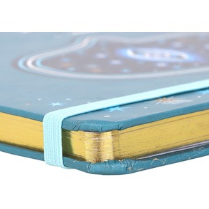 Hand of Hamsa Notebook, Journal with Crystal Chip Pen - A5 by Kingsbury Gifts