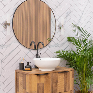 Canya 2 Way Silver Bathroom Wall Light With 3W LED G9 3000K - Silver by ValueLights