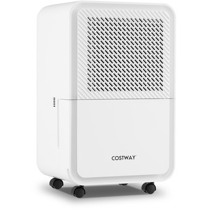 15 L Dehumidifier for Home with 4 Modes - White by Costway