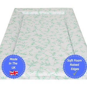 Baby Changing Mat - Green Leaves / Green Leaves by Babycurls