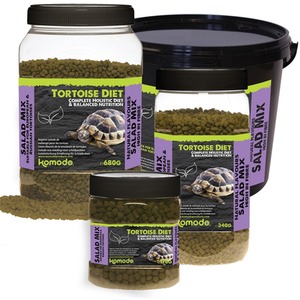 Tortoise Diet Food - Salad Mix - Brown / 2kg by Komodo