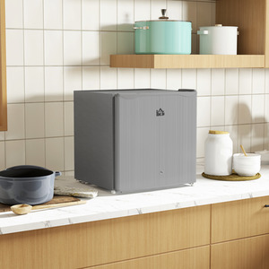 HOMCOM 46 Litre Table Top Fridge Mini Fridge with Chiller Box by HOMCOM