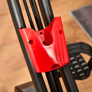 HOMCOM 2-in-1 Upright Exercise Bike - Red by HOMCOM