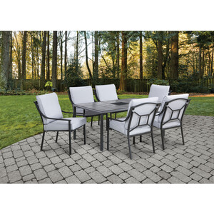 Monte Carlo 7 Piece Dining Set by Malay