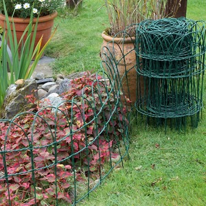 Lawn Edging PVC Coated Wire - Green by Actiasgear