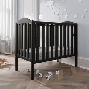 Waffi Space Saver Cot Black - Black by Viculii