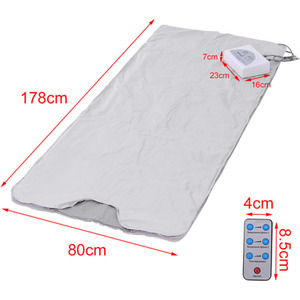 Far Infrared Sauna Blanket 2 Zone Heating by Livingandhome