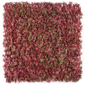 Artificial Red Acer Trellis - Red by Christow