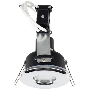 Downlight IP65 4 Pack Silver Bathroom Ceiling Downlight - Silver by ValueLights