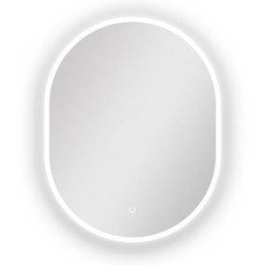 Oval Bathroom Mirror with LED Lights by AicaBathroom