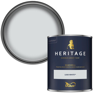 Dulux Heritage Eggshell Wood and Metal Paint - Lead White by Dulux Heritage