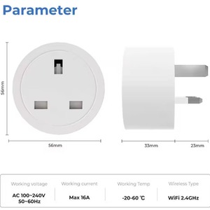 Wifi UK Smart Plug Socket by XSO