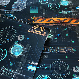 Gamer Multi Wallpaper - Black by Arthouse