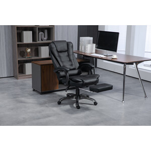 Heated Massage Chair - Black