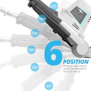 swift 40V Cordless Long Reach Pole Hedge Trimmer - Blue by swift