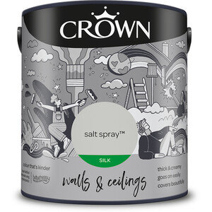 Crown Walls and Ceilings Silk Emulsion by Crown Paints