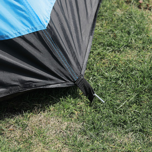 Outsunny 6 Men Tipi Tent - Blue, Black by Outsunny