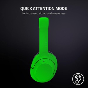Razer Opus X Wireless Green ANC Headset for Mobile and Systems - Green by Razer