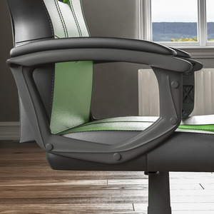 Comet Racing Gaming Chair - Green by Vida Designs