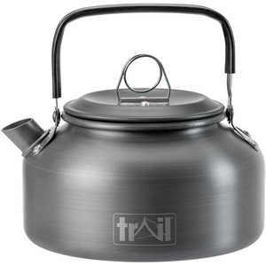Lightweight Camping Kettle - Black / 14.5cm by Trail
