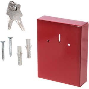 Rottner Emergency Key Box NS1 Cylinder Lock Red - Red by Rottner Safes