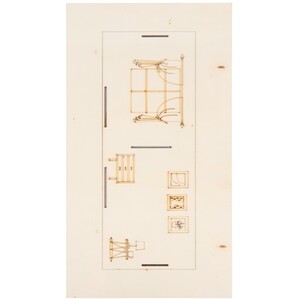 Wooden Dollhouse Furniture Set - Natural by Art Studio