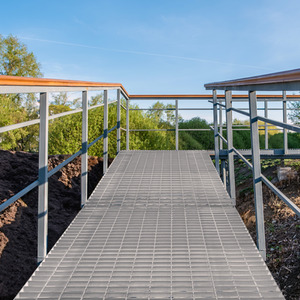 Galvanised Grating Mesh Panels - Silver / 70cm by Monster Shop