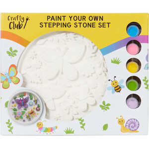 Crafty Club Paint Your Own Stepping Stone Set by Crafty Club